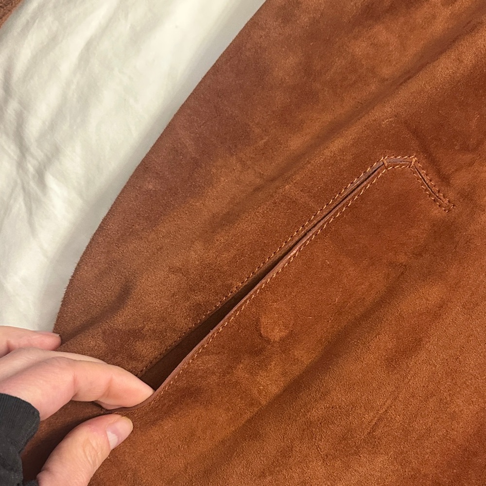 Men's Rust Bomber Jacket - Picture 4 of 9